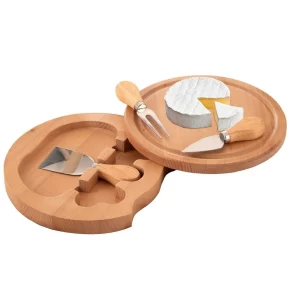 Set za sir s noževima – preklopni 4 kom