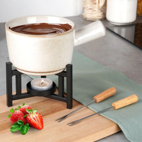 Set za čokoladni fondue 4 kom
