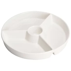 Tanjur za grickalice s odjeljcima – 26 cm