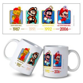 Super Mario – šalica evolucija