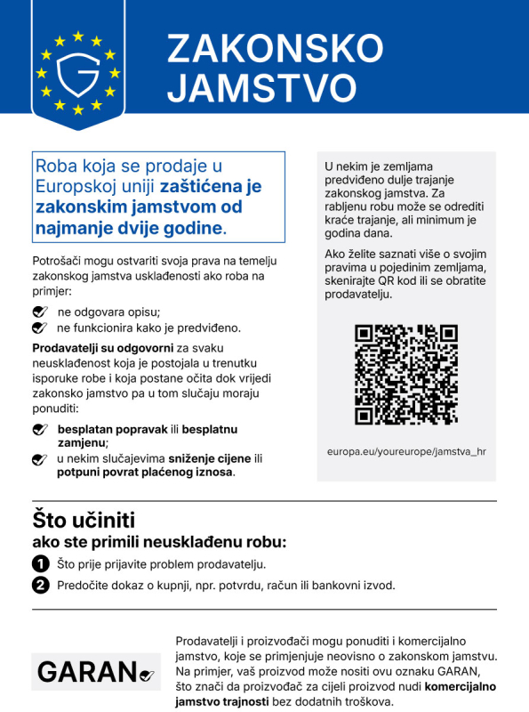 zakonsko jamstvo