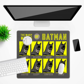 DC – podloga za stol The Many Moods Of Batman