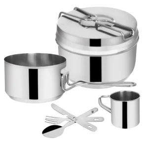 Set za kuhanje nehrđajući čelik 7 kom
