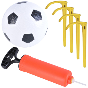 Trizand – dječji set za nogomet – gol, lopta i pumpa